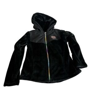 Body Glove‎ Black Kids Hoodie with Rainbow Zipper size 8